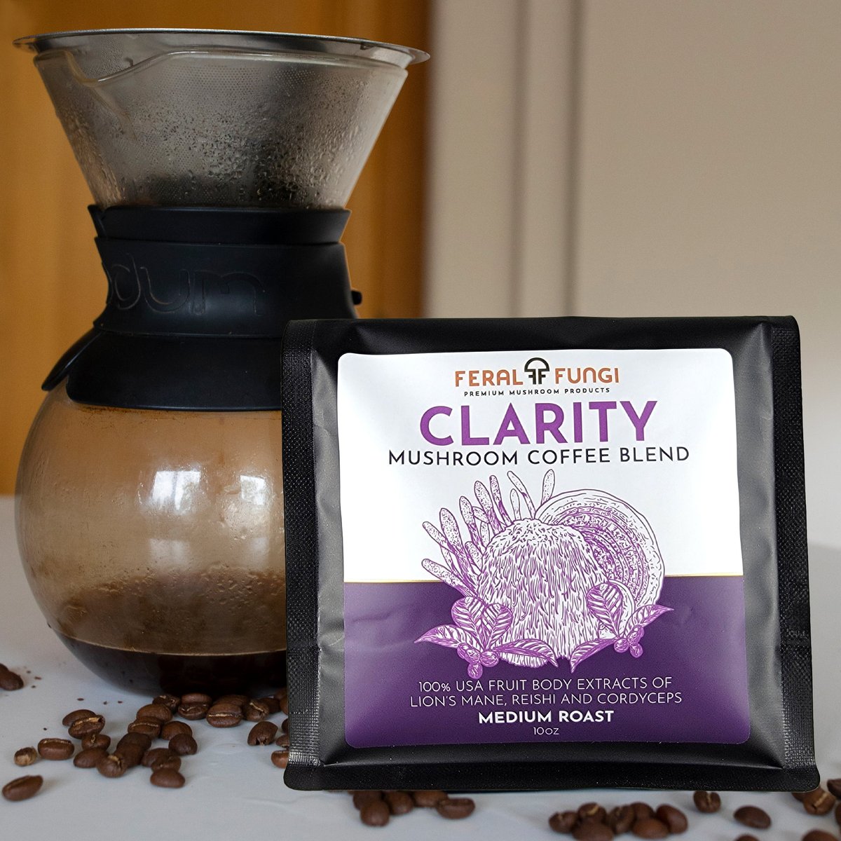 Content asset for mushroom coffee product publishing workflow